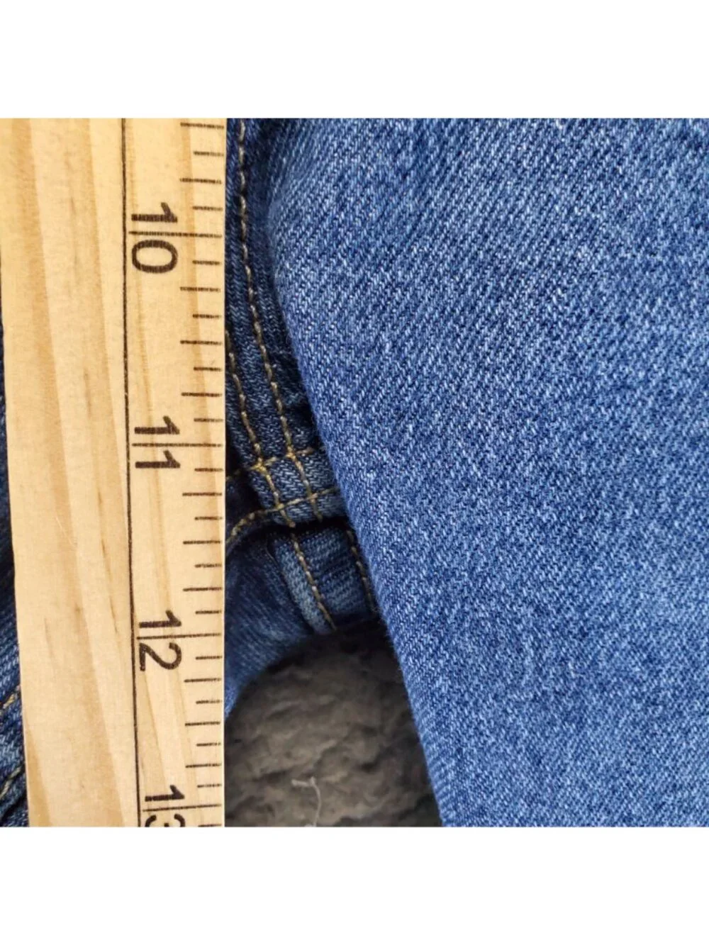 Lee Jeans Mens 38x32 Blue Slim Fit Stretch Denim Classic Straight Leg *Read*